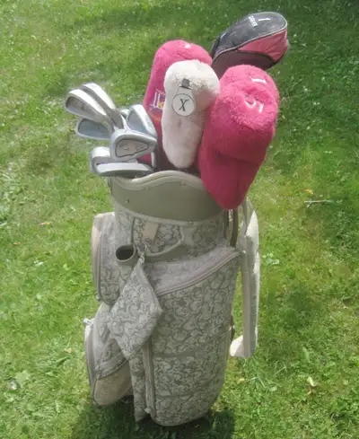 LADIES RH Full 14 Golf Club Set, Bennington Staff Bag WOMENS, View more