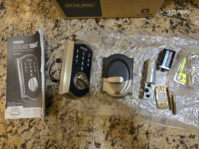 Schlage Keyless Entry Door Lock in Windows, Doors & Trim in Burnaby/New Westminster - Image 4
