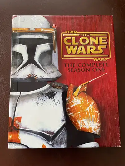 Star Wars The Clone Wars Season 1 Blu Ray Digibook Set, View more