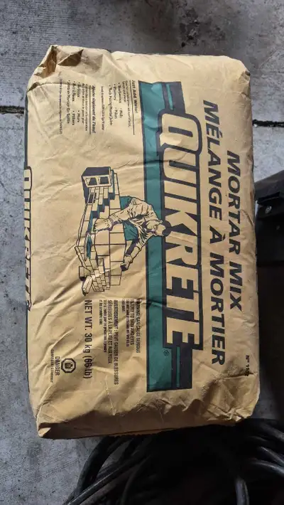 Quikcrete...Mortar Mix...66lb bags, View more