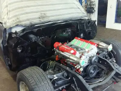 Truck has been redone from frame up. Everything is new . Engine is a built 6.0 ls . Carb, all panels...