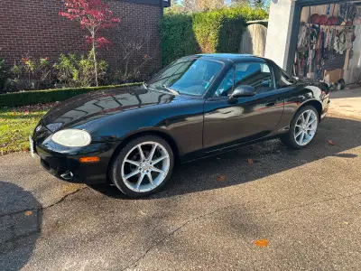 Excellent condition Miata. 5 speed manual. No AC, cloth interior. Power windows, power door lock. No...