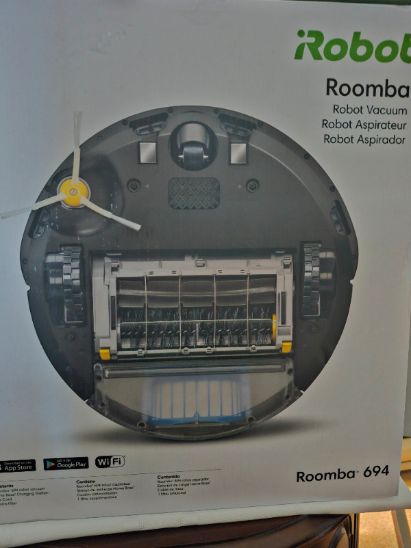 Robot aspirateur  Roomba 694 dans Aspirateurs  à Sherbrooke - Image 2