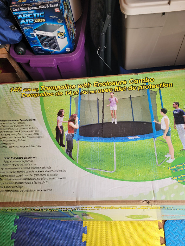 14' Trampoline for sale in Other in Winnipeg - Image 2