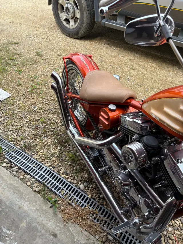 Harley Bobber in Street, Cruisers & Choppers in Red Deer - Image 4