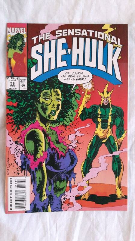 Sensational She-Hulk #58, 59, 60 (1993-94) in Comics & Graphic Novels in Winnipeg - Image 3