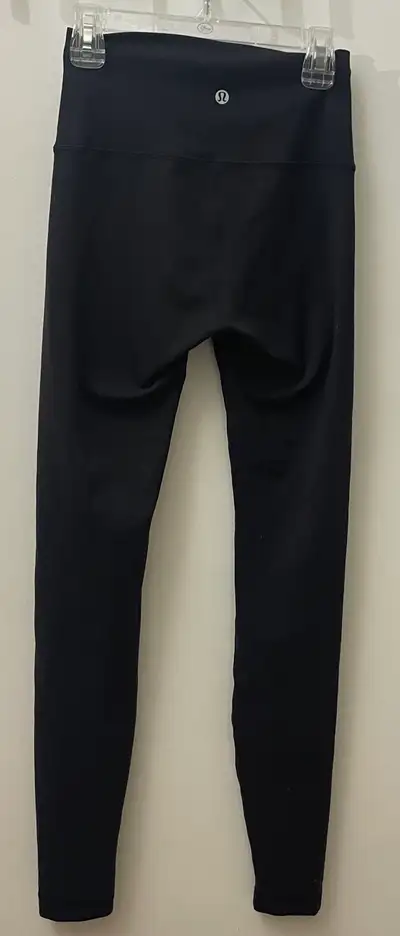 Lululemon size 4 black leggings , View more