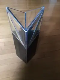 stained glass vase