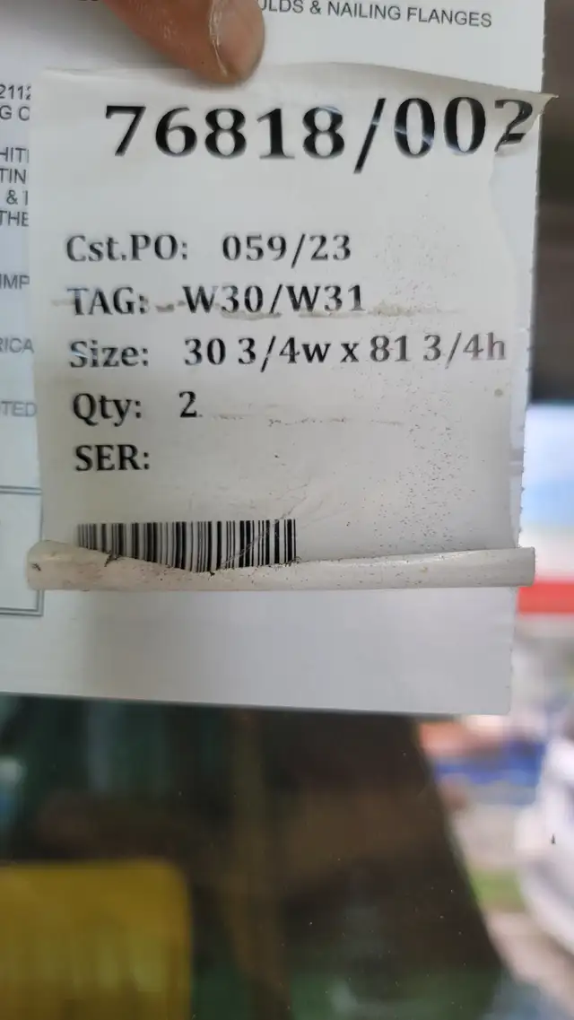 Fibreglass Windows, Fixed Pane Tempered Glass in Windows, Doors & Trim in Oakville / Halton Region - Image 4