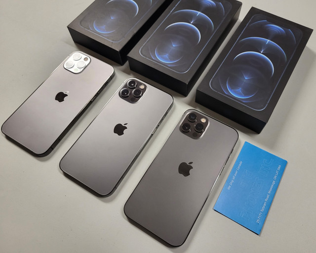 iPhone 12 Pro 512GB Unlocked with Warranty in Cell Phones in Mississauga / Peel Region
