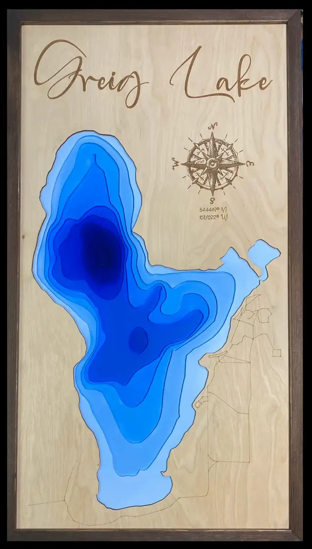 Wooden lake maps62863274096003124