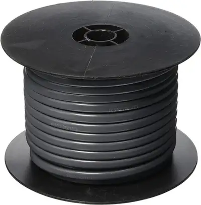 2 spools of Black Deka electrical wire - $40 each or both for $70. 2.0 Gauge Cash only.