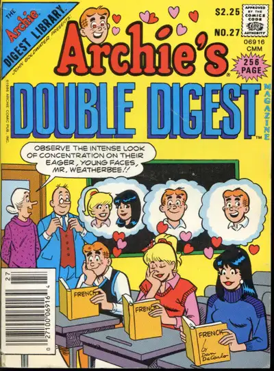 Archie Double Digest #27 - 9.0 Very Fine / Near Mint, View more