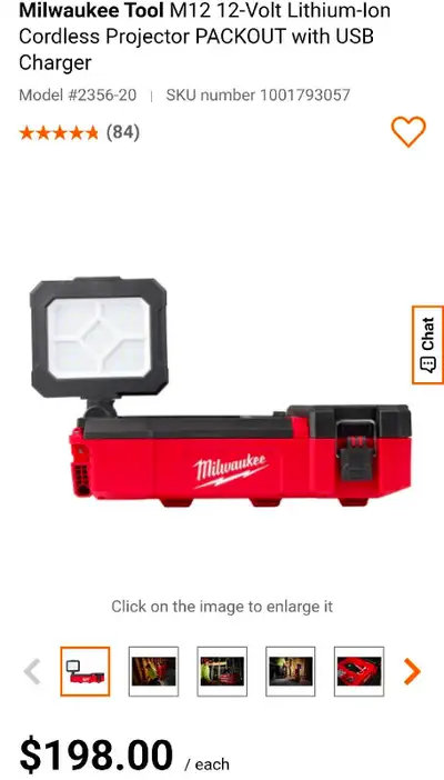 Milwaukee Projector, View more