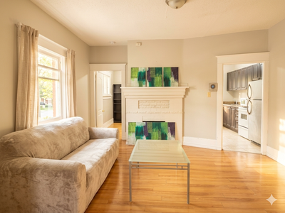 This Spacious 2 Bedrooms Apartment comes with a sunny Living room, a full Kitchen with full cabinets...