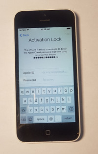 iPhone 5 5c 5s ICloud lock $12