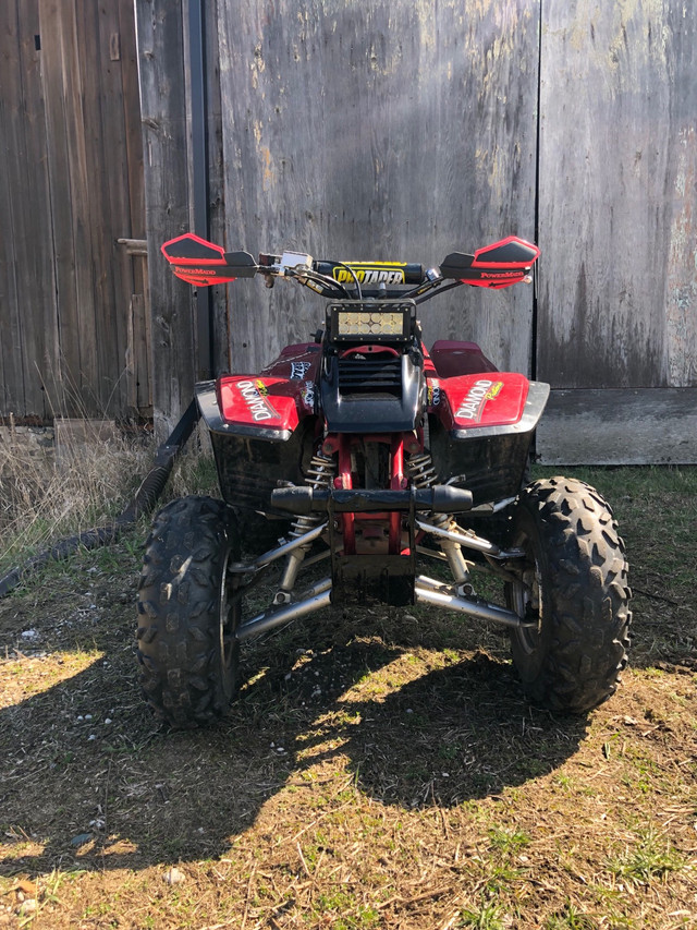 2004 Yamaha warrior 350, fast and fun,. in ATVs in Barrie