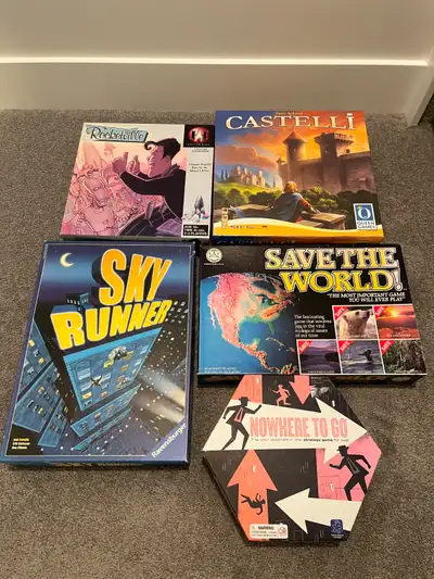 Sky Runner and other board games, View more