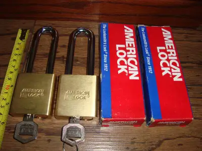 HIGH QUALITY HIGH SECURITY HEAVY DUTY AMERICAN PADLOCKS, View more
