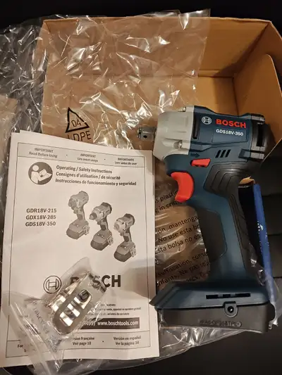 Bosch Cordless Impact Wrench 18V, View more