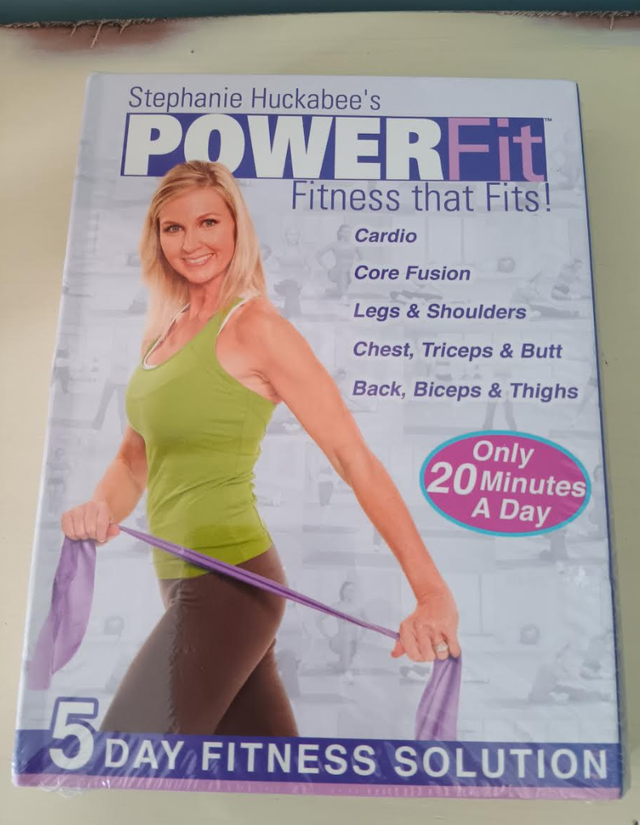 Stephanie Huckabee's Power Fit - 5 Day Fitness Solution DVDs new