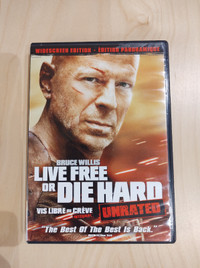 Live Free or Die Hard Widescreen Edition DVD Action Thriller