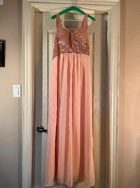 Brand New with tags …Blush Pink Sequin Top Dress!!!!