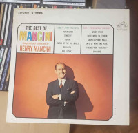SELL OR TRADE FOR OTHER LPS The best of Henry Mancini Vinyl LP g