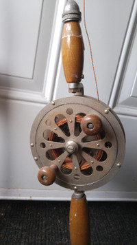 Vintage fishing rods and reels