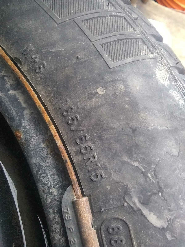 185/65 r15 tires with rims in Tires & Rims in Peterborough