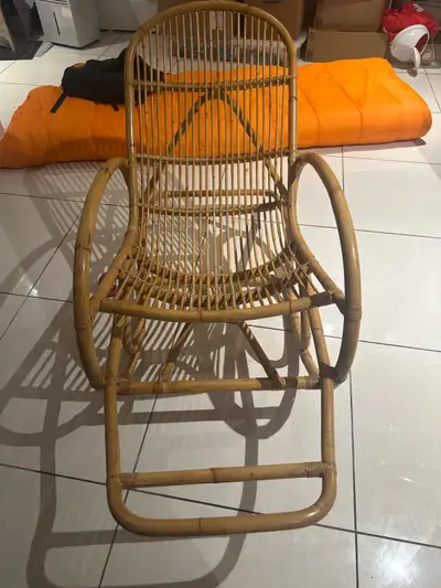 Rattan Cane Rocking Chair, View more