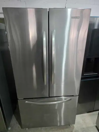 Kitchenaid 36" Stainless Steel French Door Fridge Freezer , View more