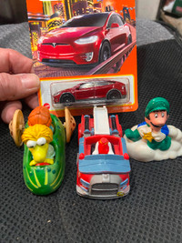 Vintage McDonald’s Fraggle rock, and 1989 Luigi Nintendo