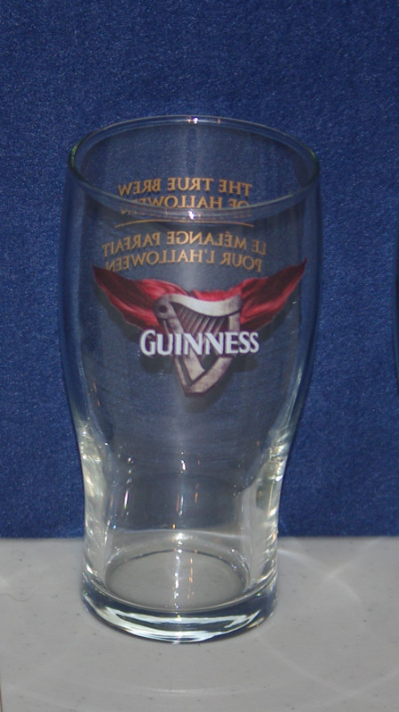 Guinness Halloween themed tulip pint beer glasses in Kitchen & Dining Wares in Winnipeg - Image 4