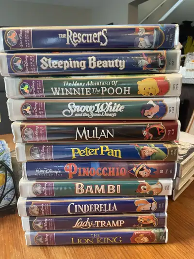 Walt Disney VHS Collectibles, View more