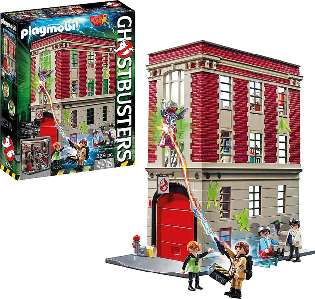 PLAYMOBIL Ghostbusters Firehouse in Arts & Collectibles in Lethbridge