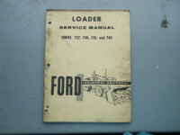 Ford 727, 730, 735, 740 Loader Tractor  Service  Manual