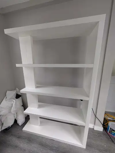 Structube white book shelf, View more