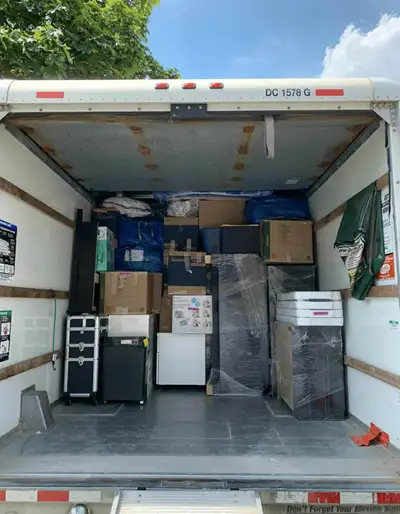 STRONG MOVERS 95FOR 2 MOVERS WITH 16 FT TRUCK, View more