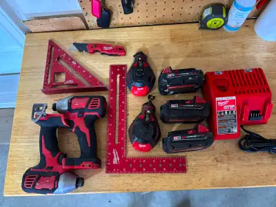 CHEAP MILWAUKEE HEX IMPACTS AND MISC TOOLS, View more