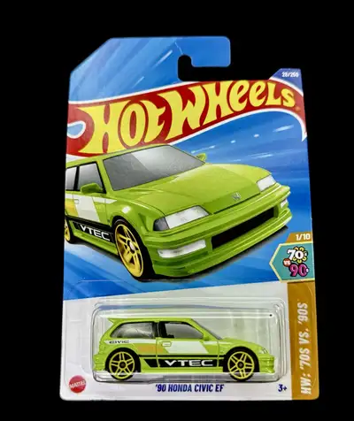 HOTWHEELS 90 HONDA CIVIC EF, View more