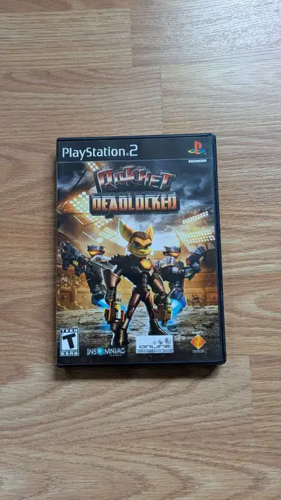 Ratchet Deadlocked complete PS2 game , View more