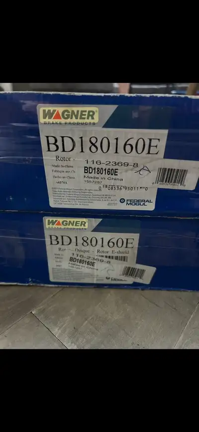 New Wagner infiniti rear disc rotors models 2007 G35 2008-13 g37 2014-15 q60
