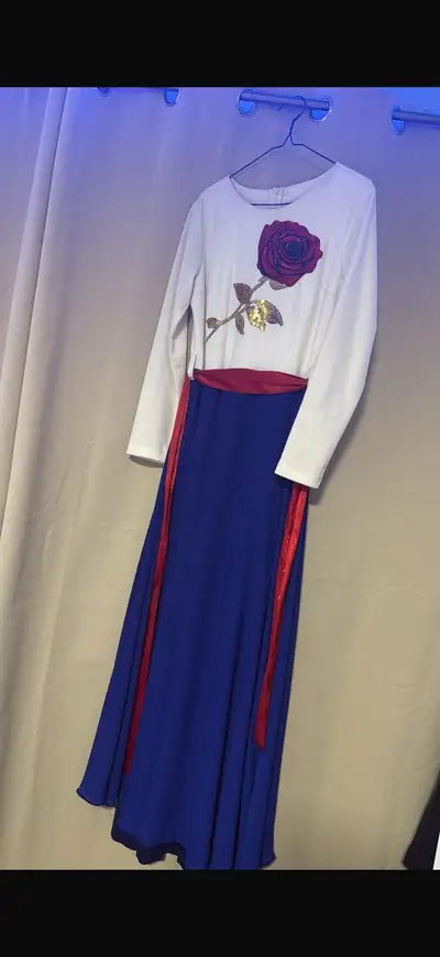Rose Embroidered Maxi Dress, View more
