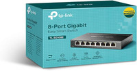 TP Link 8 Port Managed Gigabit Switch (TL-SG108E)