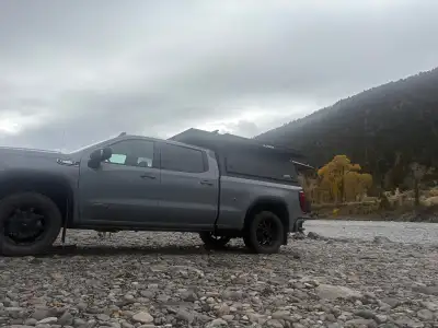 A unique way to camp This pop up tent is great for exploring the back country or taking on a long ro...