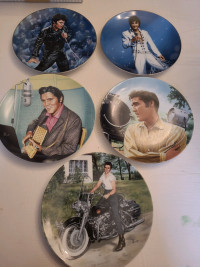 Elvis Presley Collector Plates 1990/91 Delphi Bruce Emmett
