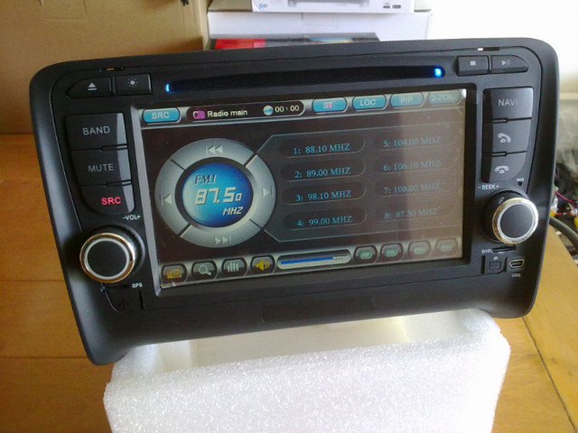 audi tt oem fit navigation bluetooth radio cd dvd audio video in Other in City of Toronto - Image 3