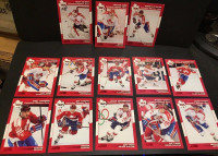 1992-93 Score Canadian Olympic Hero 13 Cards Set.