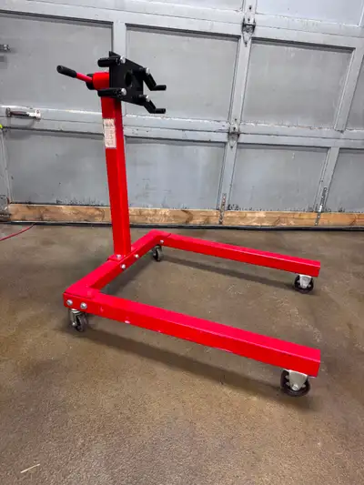 Heavy duty engine stand. 1250 lbs capacity. Used twice . Excellent working condition. If it’s still...